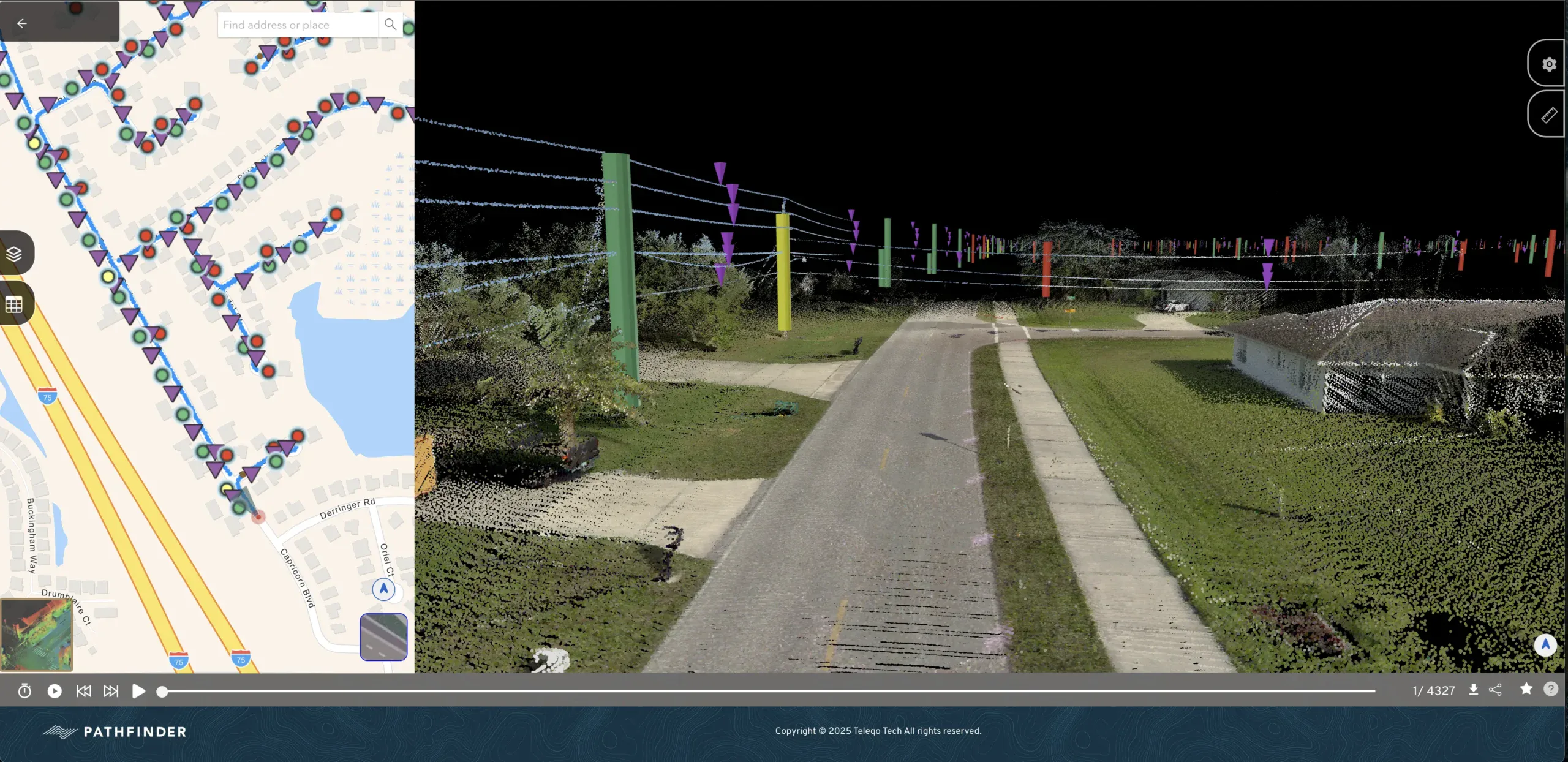 New Compass software interface