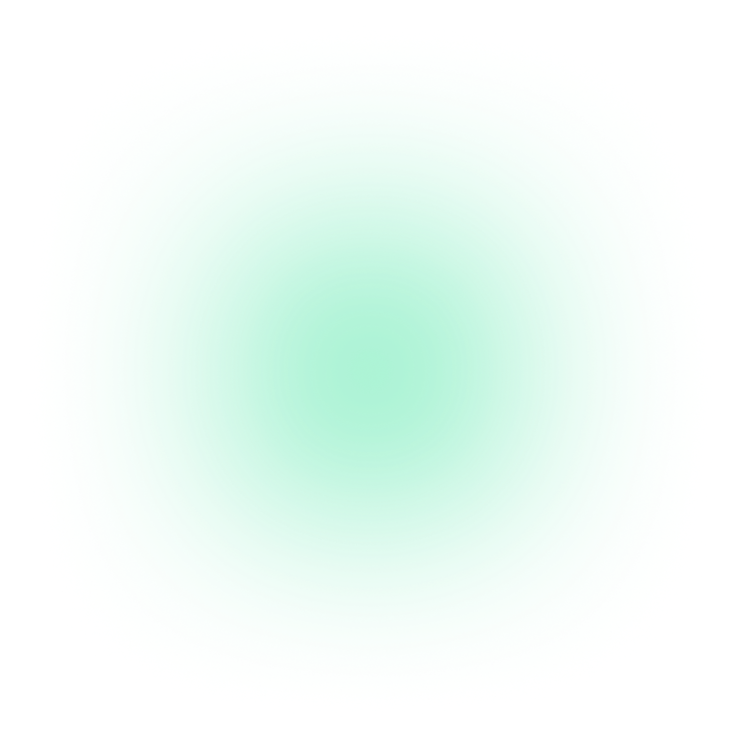 rounded glow gradient